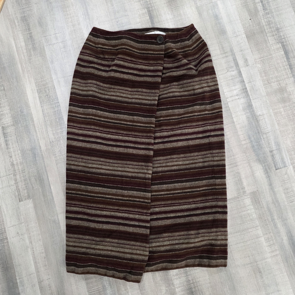 Jones New York Multicolor Striped Pencil Skirt